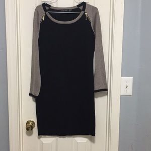 Sweater dress.